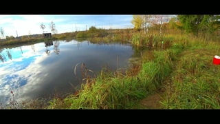 Удачная рыбалка. Щука выдаёт свечку. | Good fishing. Pike gives out a candle.