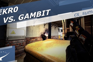 Lekr0 vs. Gambit - cs_summit [1v5]