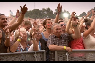 Grandparents visiting Tomorrowland to see Dimitri Vegas & Like Mike