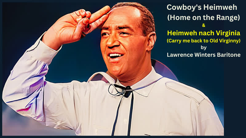 Cowboys Heimweh Heimweh nach Virginia von Lawrence Winters Bariton 1965 remastered