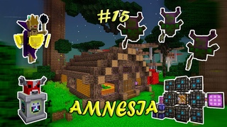 Amnesia #15 - КВАНТОВЫЕ ВРАТА, ЛИЧ И РЫЦАРИ-ПРИЗРАКИ - майнкрафт  с модами