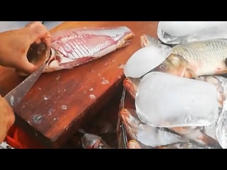 ЧИСТКА И РАЗДЕЛКА РЫБЫ 🐟🇹🇷 #shorts